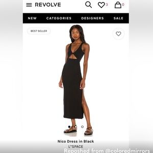 L*Space Black Maxi Dress